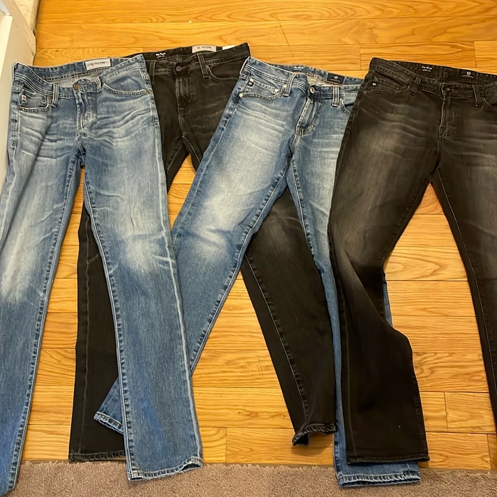 AG Tellis jeans *lot of 4*